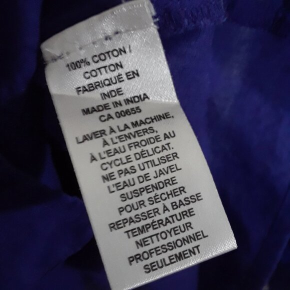 Reitmans Plus size 16 Blue Blouse - Picture 3 of 4